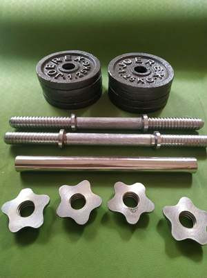 Cast Iron Dumbbell