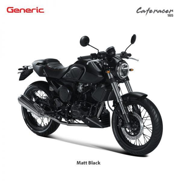 Generic Caferacer 165cc - Matt Black (BF24JUN21)