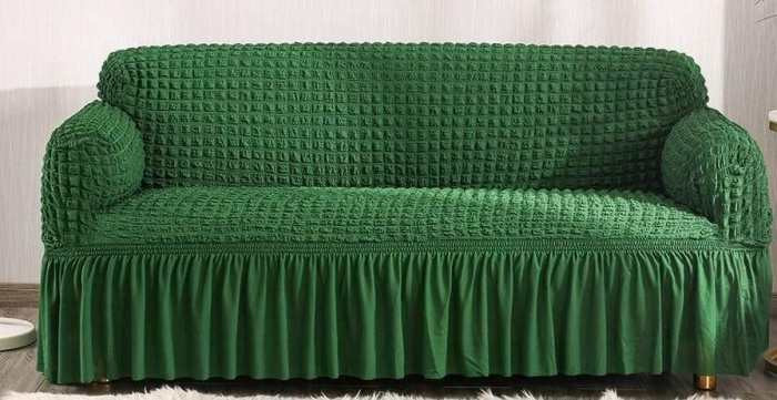 7 Pcs Sofa Cover Combo Set + 7Pcs Cushion Cover + 1 Pcs T-Table Cover Size 18 inch 36 inch or Round Table Size 36 inch 36 inch Code-04