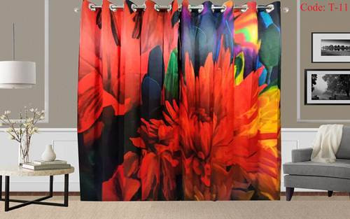 3D Printed Curtain-2 set 10 kuce code T-11