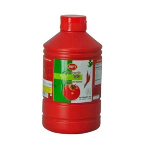 Pran Hot Tomato Sauce Plastic Jar - 1000gm - 5000000016