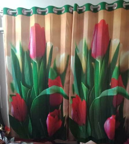 3D Printed Curtain-2 set 10 kuce code T-189a