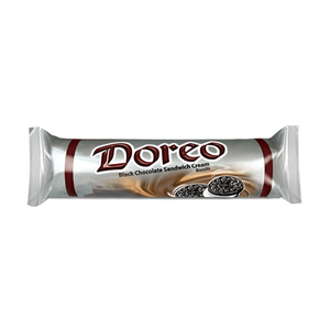 Danish Doreo Black Chocolae Sandwich Biscuit - 140 gm - 2805830