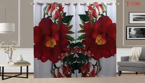 3D Printed Curtain-2 set 10 kuce code T-196
