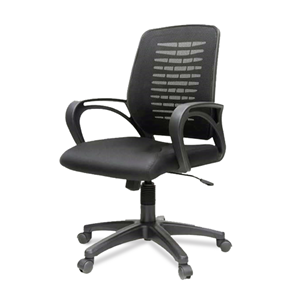 Nylon Revolving Chair - Black