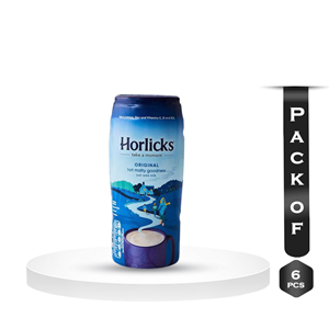 Pack of 6 Horlicks Original Hot Malty Goodness - 6 X 500 gm - P27