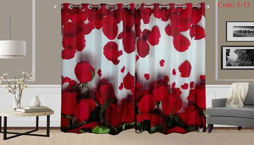 3D Printed Curtain-2 set 10 kuce code T-13