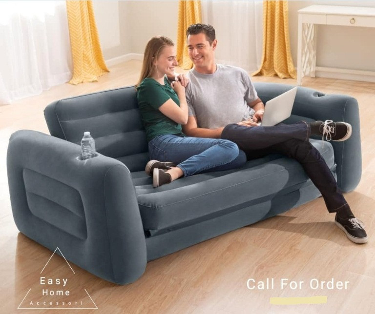 Inflatable Sofa Bed Model 66552  Size 203cmX224cmX66cm