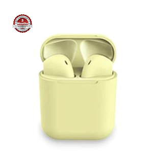 Inpods 12 Wireless Earbud - Pale Yellow - DN05