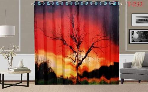 3D Printed Curtain-2 set 10 kuce code T-232