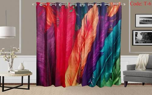 3D Printed Curtain-2 set 10 kuce code T-6