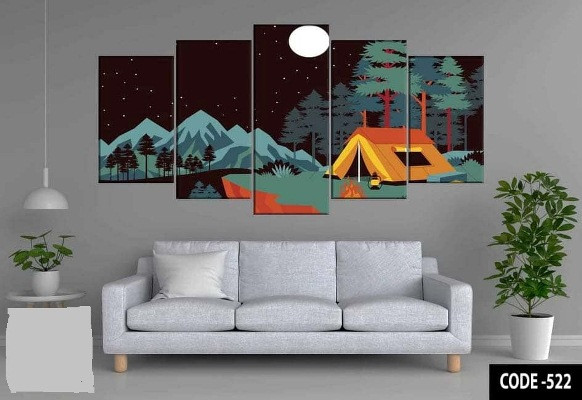 5mm Wall Canvas Size 522 -Width 6 feet x Height 3 feet (72 X36 inch)----