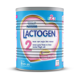 Nestlé LACTOGEN 2 Follow up Formula With Iron - TIN - 400gm - 2200215