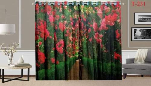 3D Printed Curtain-2 set 10 kuce code T-231