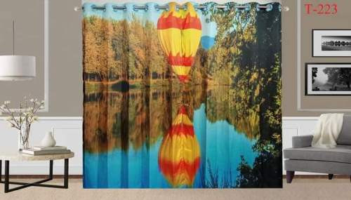 3D Printed Curtain-2 set 10 kuce code T-233