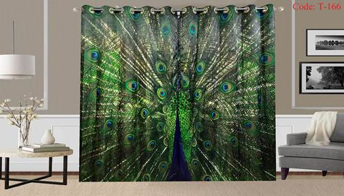 3D Printed Curtain-2 set 10 kuce code T-166