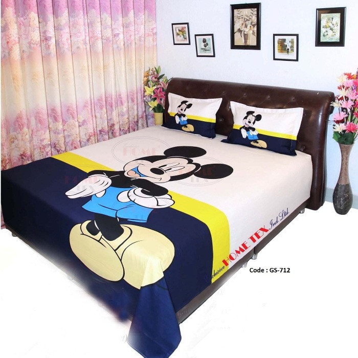 Bed Sheet Combo set-1 pcs bed sheet size – 7.50 Feet X 8.50 Feet + 2 Pcs Pillow cover size 20 inch X 20 Inch. Code GS-712