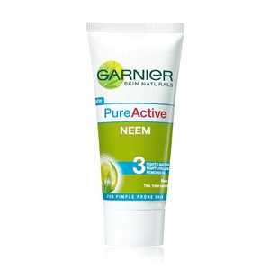 Garnier Skin Naturals Pure Active Neem Face Wash - 100gm