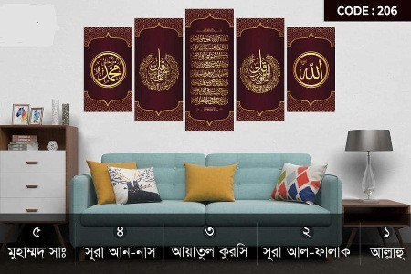 5mm Wall Canvas Size 206 -Width 5 feet x Height 3 feet (60 X 36 inch)