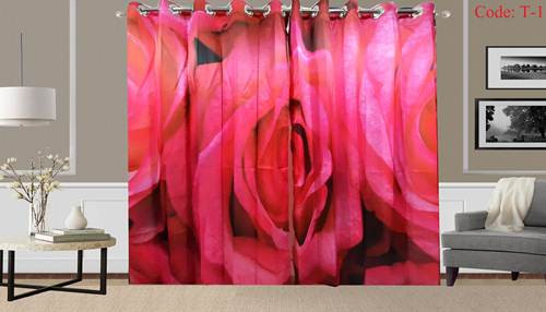 3D Printed Curtain-2 set 10 kuce code T-1