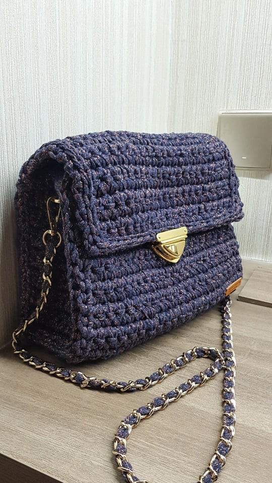 Ladies Mini Hand Bag 1725AB-25cm X 18cm (2)