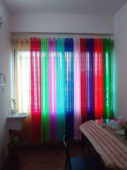 3D Printed Jorjat Porda.Size 57 inch 84 inch . Code-JP-08