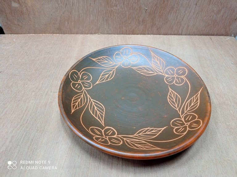 Clay_plate মাটির_প্লেট