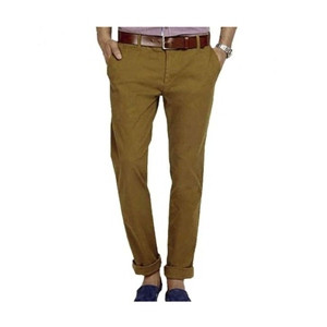 Twill Gabardine Pant For Men - Olive