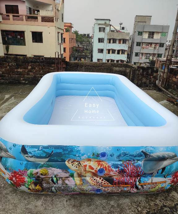 Swimming Pool Size 47 inch X 35 inch X 14 inch Esquire shape 0-3 years baby