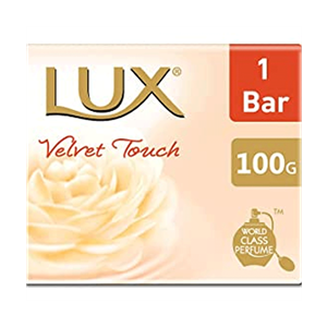 Lux Velvet Touch Soap Bar - 100gm - 3009627