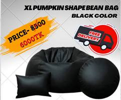 Artificial Leather Sofa color Black XL Size