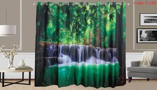 3D Printed Curtain-2 set 10 kuce code T-158