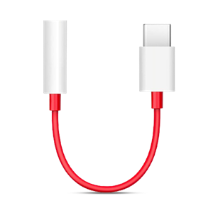 OnePlus Type-C to 3.5mm Adapter - Red - OnePlus 21