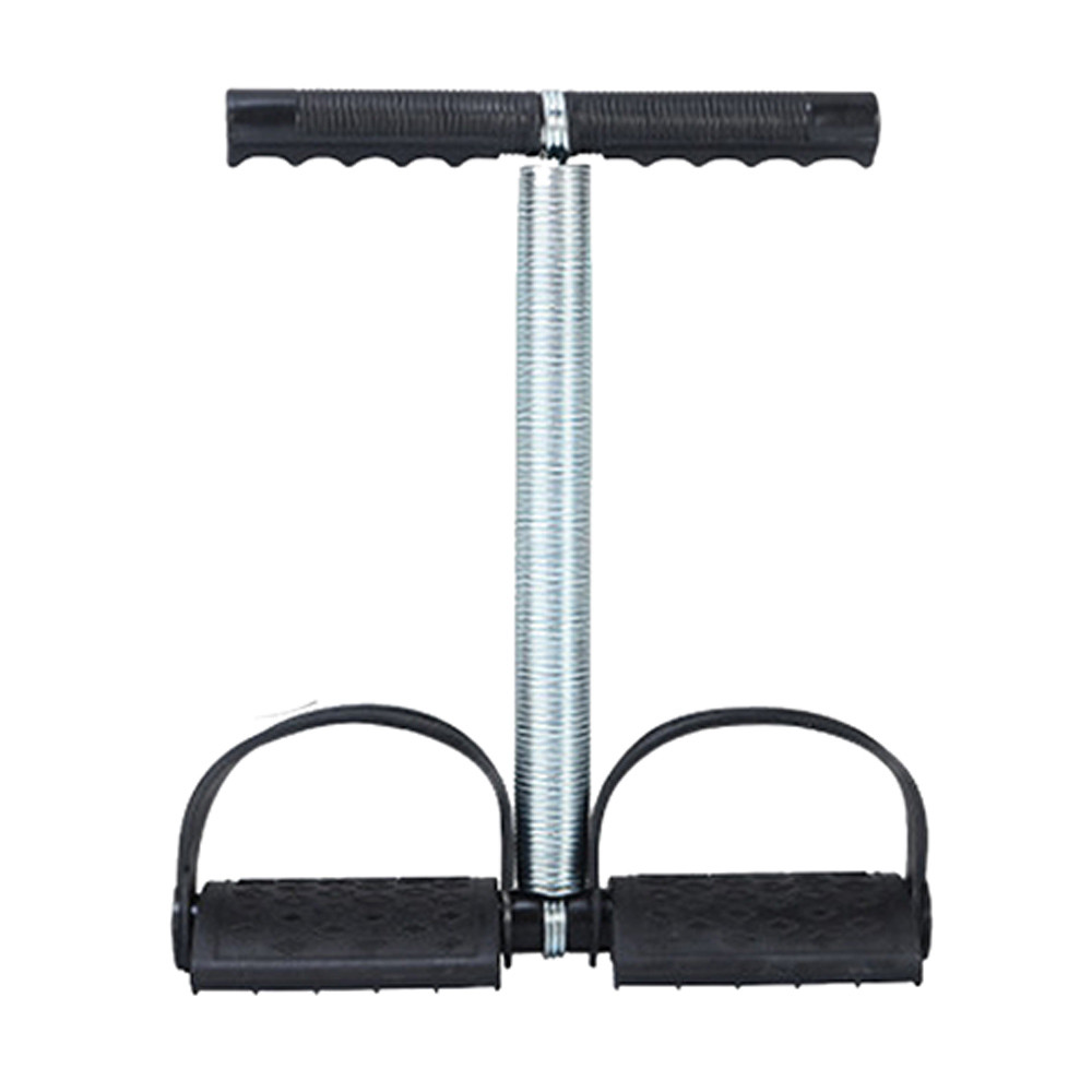 Single Spring Tummy Trimmer - Black - km25