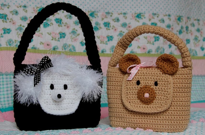 Ladies Mini Hand Bag 810AB-(5)